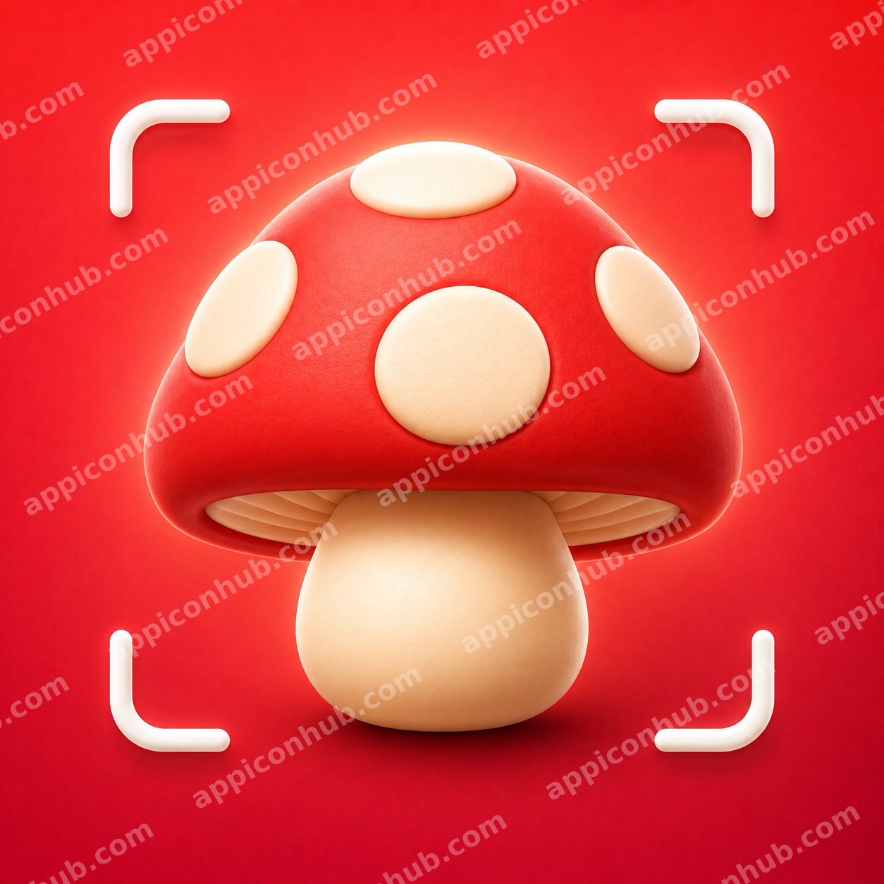 Mushroom App Icon for iOS and Android