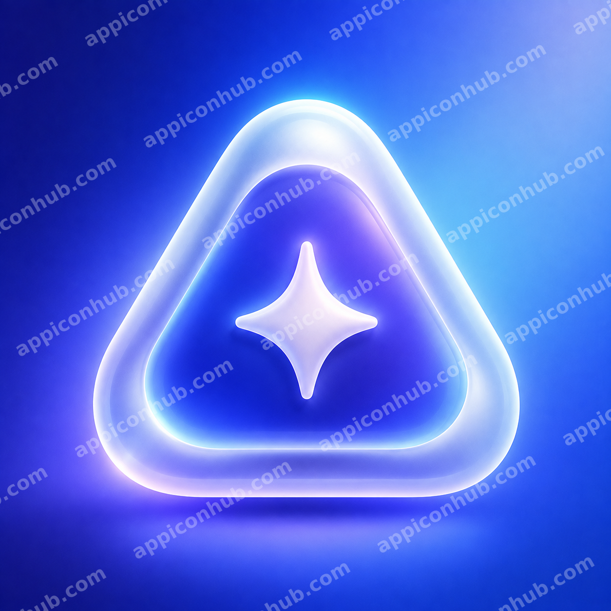 Triangle Blue app icon