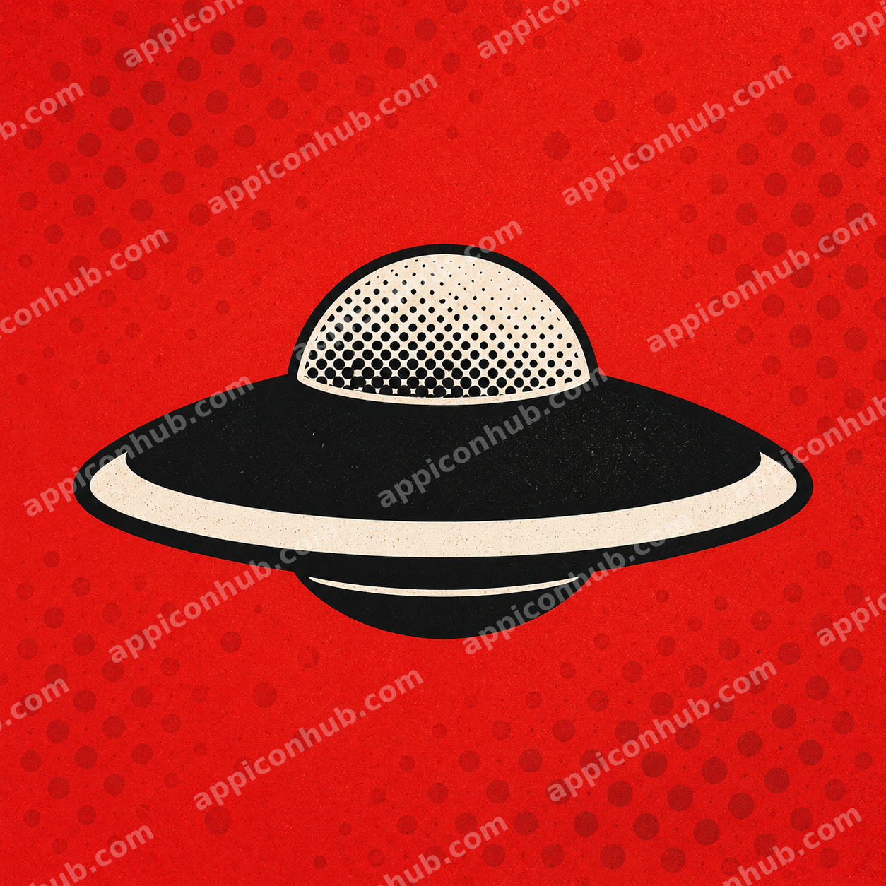 UFO App Icon for iOS and Android