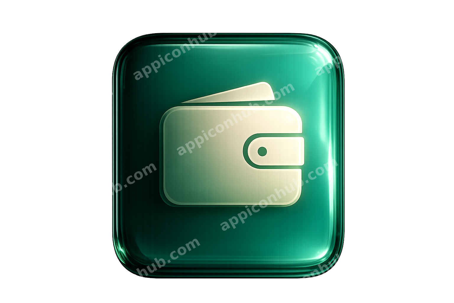 3D Glass Wallet app icon