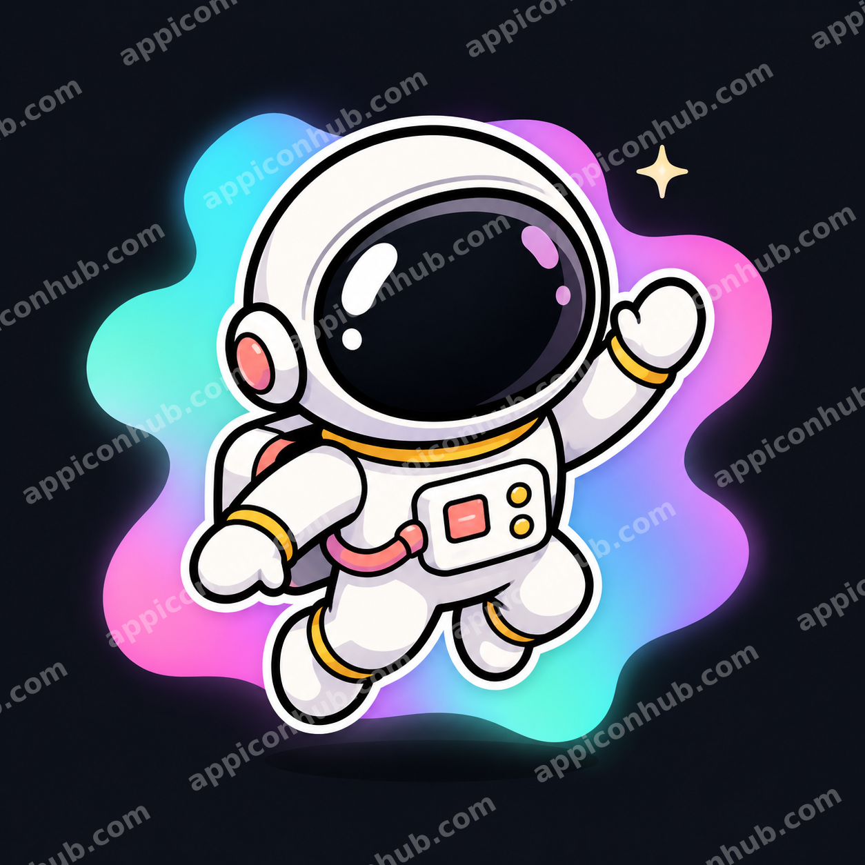 Astronot App Icon for iOS and Android