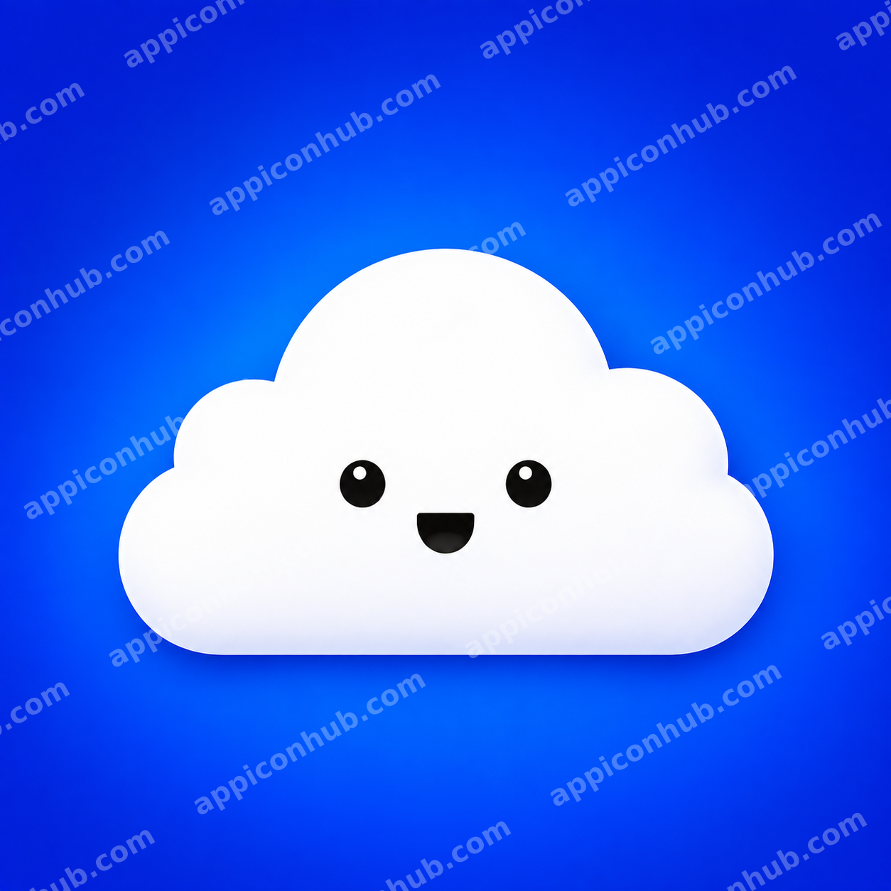 Cute Cloud App Icon for iOS and Android
