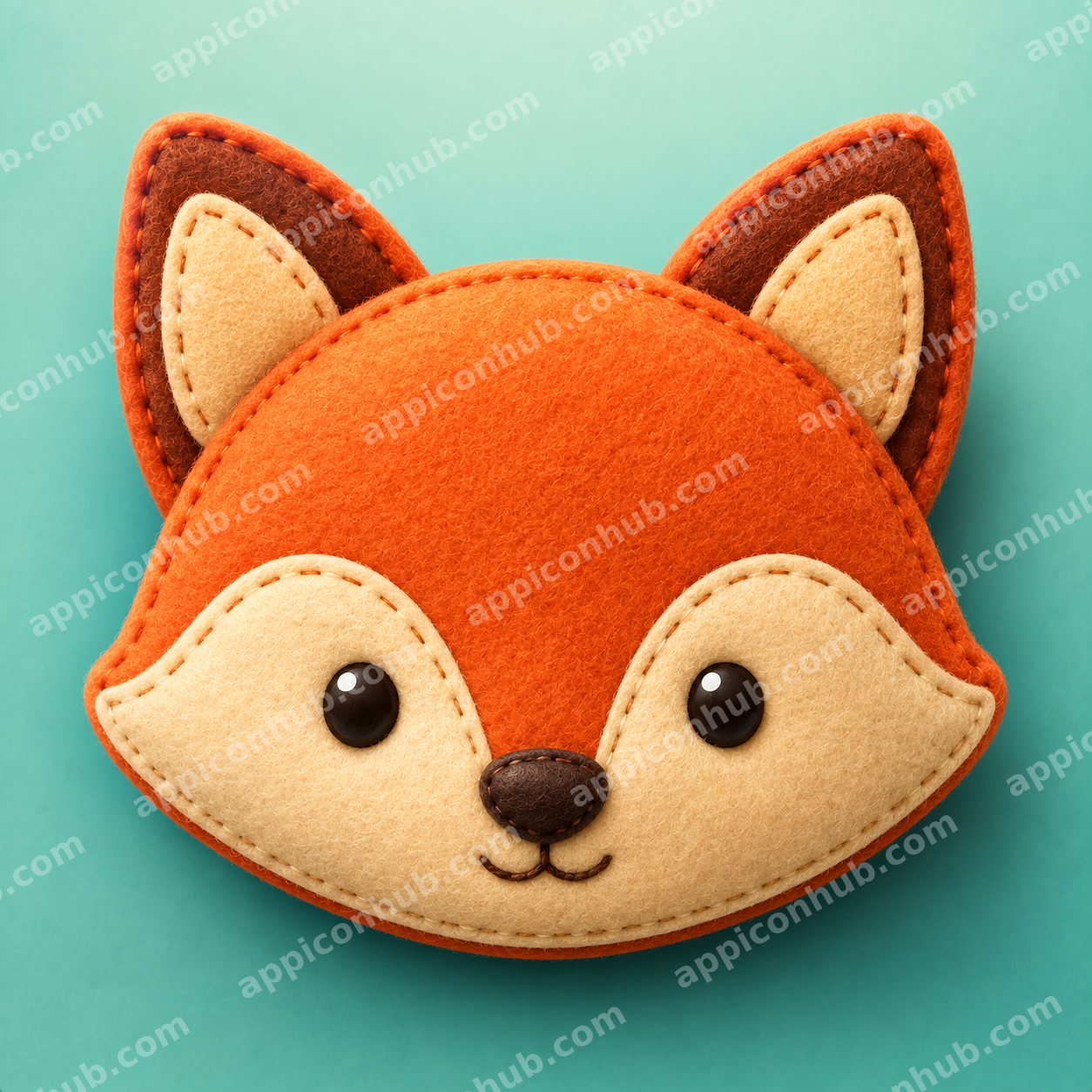 Fox Stitch App Icon for iOS and Android