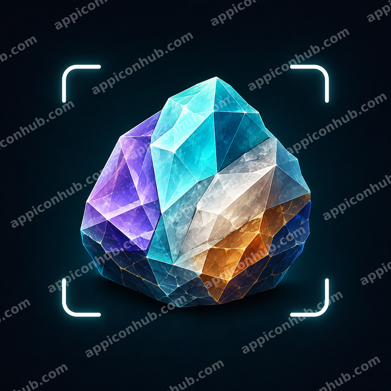Rock Identifier App Icon for iOS and Android